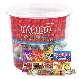 하리보 메가파티 젤리 1000g 1통 (56개입) 벌크