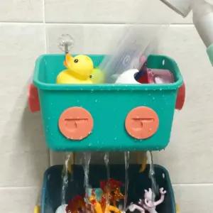 목욕놀이 물놀이 장난감 정리함 바구니