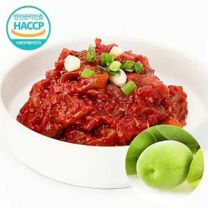 갤러리아 [웰굿]HACCP 전북 프리미엄 매실 품은 가리비젓 800g