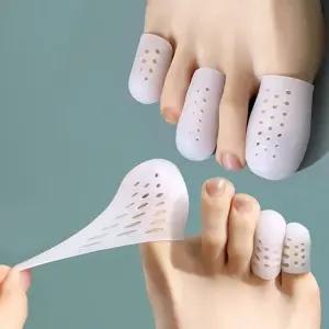 고품질 TOO 장만A695 골무모양 실리콘 발가락 보호대 6P세트 (WFJRMY0)