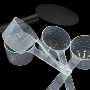 투명 눈금 계량컵 50ml 팩도구 개별포장 (WFK6L7T)