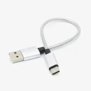 20cm USB C타입 메탈 고속충전 케이블 스마트폰용 (WFK8XG6)