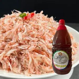 [목포수협 수매] 강경 새우젓 추젓 국내산) 2kg + 멸치액젓 국내산) 2kg