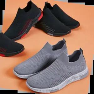 패브릭 남성운동화 캐주얼화 남자신발 슬립온