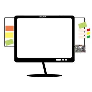 모니터 20 1개 메모보드 MM 200x80mm (WFJS8ER)
