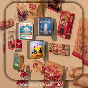 호환 오사카 여행 기념품 미니 귀여운 라이트업 편의점 냉장고 홈 장식