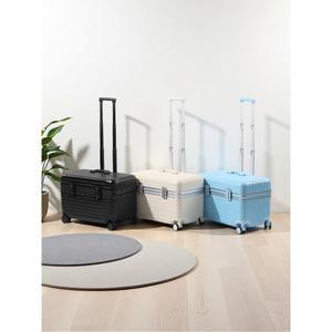 여행용캐리어 20인치 알루미늄 합금 프레임 여행 가방 ABS PC 소재 상단 커버 기내용 캐리어 TSA 세관 비밀번호 잠금 장치 범용 바퀴