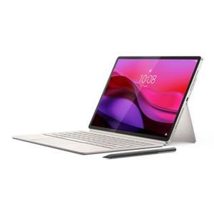 Lenovo - 요가 탭 플러스 12.7인치 3K(2944 x 1840) 태블릿 256GB 키보드 스탠드 + 펜 Seasshell 16GB LPDDR5X AI 컴퓨팅 파워 ZAEG0096US