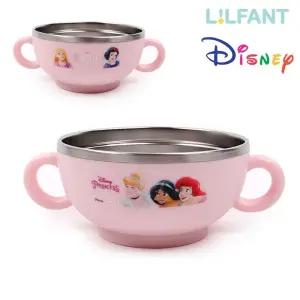릴팡 얼티밋 프린세스 튜브 스텐볼 (식기세척가능)/키즈/용기/그릇/시리얼/어린이/간식볼/접시/과자/간식