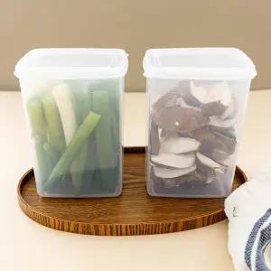 냉장고 정리 사각 밀폐용기p 1.3l 수납