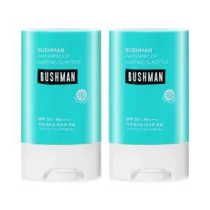 부쉬맨 워터프루프 서핑 선스틱 SPF50+ PA++++ 20g, 2개