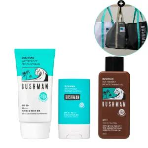 워터프루프 선크림50g + 선스틱20g + 태닝오일190ml + 비치백