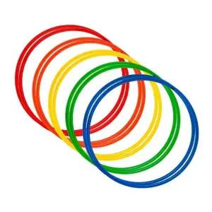 총10개세트 액션후프 50cm 훌라후프 전신운동기구 (WFJ7KA8)