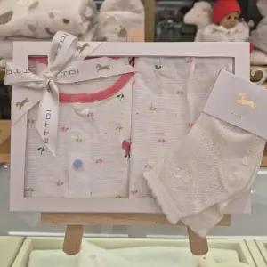 [에뜨와](의정부점)26년 S/S신상품 (출산,신생아,백일,돌선물세트) 스키너7부내의 양말세트