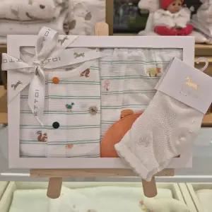 [에뜨와](의정부점)26년 S/S신상품 (출산,신생아,백일,돌선물세트) 로저7부내의 양말세트