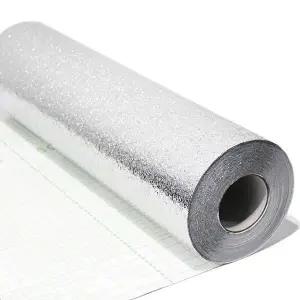 은박 시트지 인테리어 알루미늄 싱크대 주방 시트지 오염방지 벽지은박 다용도 접착식 스티커 가림막