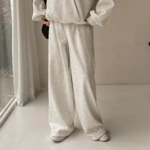 [3단기장/밍크기모] 밴딩 와이드 트레이닝팬츠