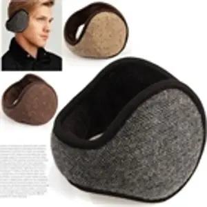 [하프클럽/니나스파리]직장남성인기_모직터치헤링본방한털귀마개(4SW140)