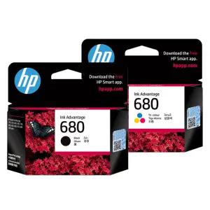 정품 HP680 F6V27AA 검정/F6V26AA 컬러/HP4675/HP4535