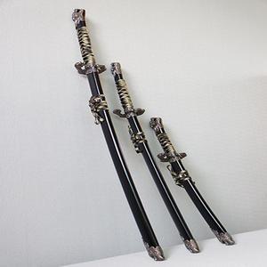 (비젼)3YK 098 3단세트 일본도 가검 중량검 강철검 미술도검 진가검 목검 도검 코등이 다마스커스 카타나