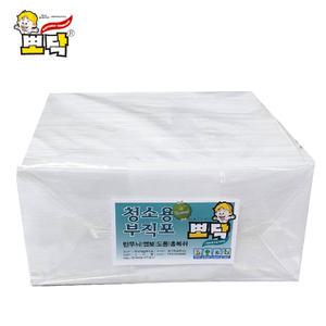 뽀닥 청소용부직포 행주로 물걸레로 고급형 도톰대형엠보싱 450X300 50매