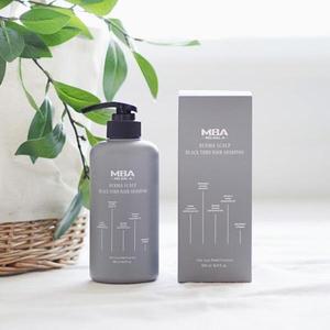 MBA 모발아 블랙턴 프로틴 샴푸 500ml 새치 탈모 완화 약산성