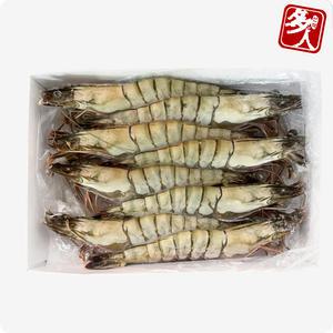 다인 대왕블랙타이거 중하 새우 8미 500g  냉동새우 캠핑