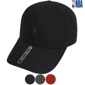 [롯데백화점]엔비에이 남여공용 로고맨 롱챙 오버사이즈캡 대두캡 볼캡 모자 (N235AP451P)