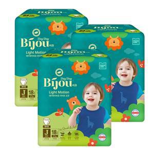 데이데이비쥬 라이트모션 팬츠 점보 기저귀 18매 x 3팩