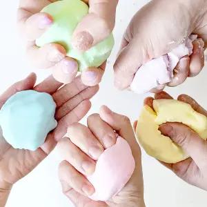 마타바 엄마랑 즐거운 오감놀이 구름 반죽 비누만들기 diy 키트 (5개) kit