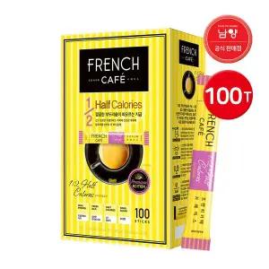 [남양] 프렌치카페 카페믹스 1/2 하프칼로리 100T 1개 / 스틱커피 커피믹스