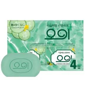 20개입 40개입 오이/살구/우유/인삼비누 크리오세수비누