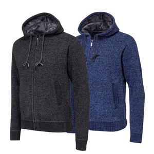 후드 니트 집업 점퍼 남자 보아털 겨울 기모 잠바 간절기