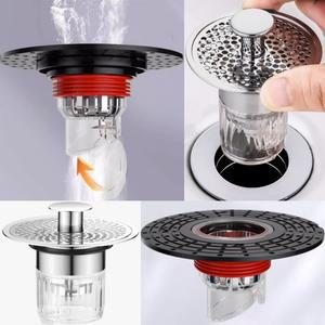 악취 벌레 차단 만능 하수구 트랩 세면대 배수구 싱크대  베란다 다용도실