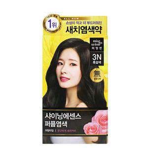 미쟝센 올뉴 샤이닝에센스 염색약 3N 흑갈색
