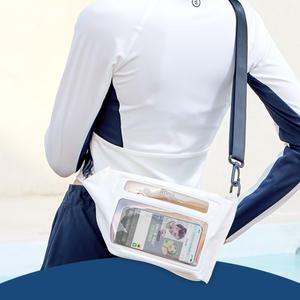 프롬비 핸드폰 방수힙색 대형 크로스 방수팩 IPX8  터치 아쿠아쉴드 힙색 파우치