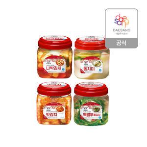 종가 별미 김치1.2kg PET (백열무물김치, 동치미, 나박김치, 맛김치) 2개 골라담기