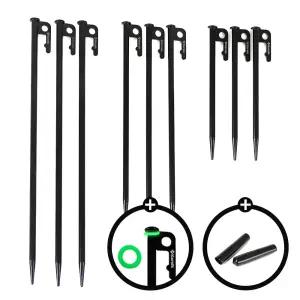 카르닉 프리미엄 고강도 강철 단조팩 타프 캠핑 텐트 핑거  팩