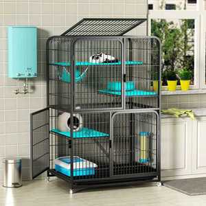 철제 고양이 케이지 분리장 격리장 4단 애완 초대형