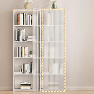 가벼운 커튼형 모듈 수납장 폭좁은 조립식 베란다 거실 작은방