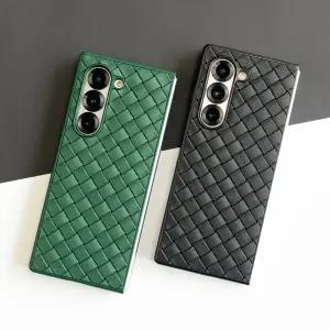 클레뷰 가죽케이스 위빙 갤럭시 Z폴드7 폴드6 5 4 3