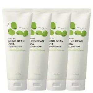 [GS특가] 샤샤 녹두 시카 클렌징 폼 220ml 4개