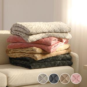 5mm 밍크극세사 침대고정패드 4colors