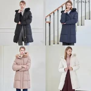 (2만원 인하!) 백화점 동일 24FW 조이너스 퍼 트리밍 다운 코트