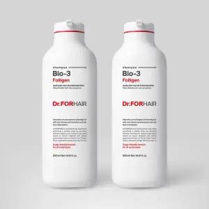 [닥터포헤어] 모발빠짐감소 뿌리볼륨개선 폴리젠 바이오3 샴푸 500mlx2