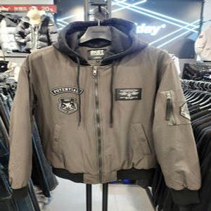 [엠할리데이] 항공점퍼 와펜 패딩 MP1JU005