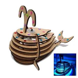 [하프클럽/셀러허브_여성트랜드패션]고래 LED 조명등 만들기