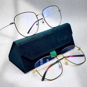 초경량 사각 빅사이즈 가벼운 풀 티타늄안경테 남자 여자 금테 은테 패션 안경 TGL64