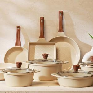 코첼라 루나 인덕션 IH 세라믹 후라이팬 냄비 10종 세트 KLC-LNIHS8P04C4F068WD4Q