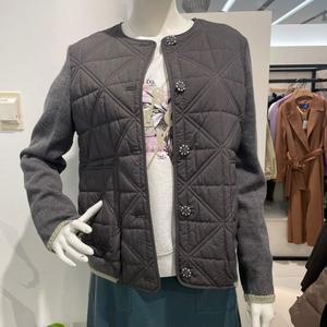 갤러리아 갤러리아백화점(안지크23S/S80%)숏패딩 니트소매패딩 퀄팅패딩쟈켓